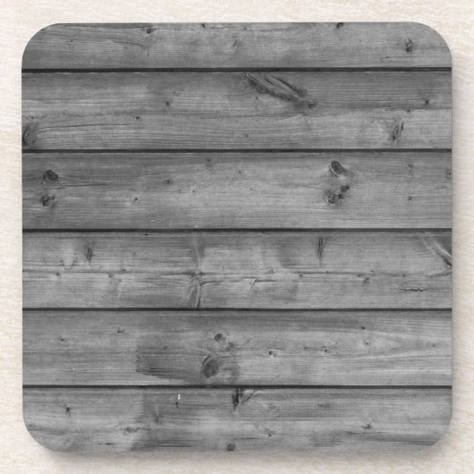 graue Holzplatten-Untersetzer-Set Getränkeuntersetzer (Vorderseite)