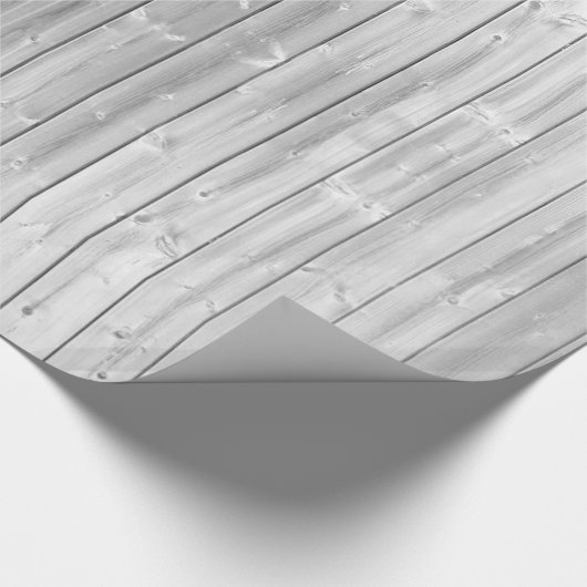 Graue Holztextur. Geschenkpapier (Ecke)