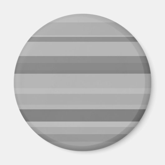 Graue horizontale Streifen Magnet (Vorne)