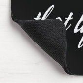 Graue, ich bin nicht über dieses Leben Mousepad (Ecke)