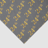 Graue, Imitate Gold 24. (24.) Veranstaltung Seidenpapier (Ausschnitt)