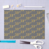 Graue, Imitate Gold 33. (33.) Veranstaltung Seidenpapier (Handwerk)