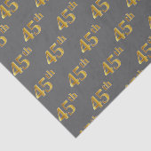 Graue, Imitate Gold 45. (fünfundvierzigste) Verans Seidenpapier (Ausschnitt)