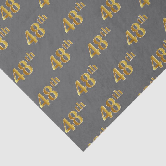 Graue, Imitate Gold 48. (Achtundvierzigste) Verans Seidenpapier (Ausschnitt)