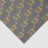 Graue, Imitate Gold 53. (53.) Veranstaltung Seidenpapier (Ausschnitt)