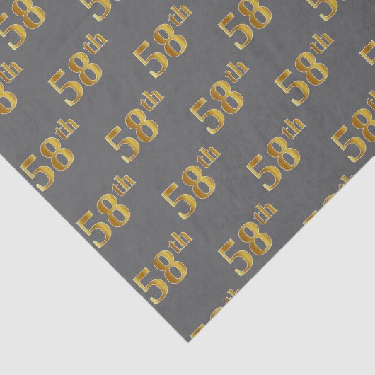 Graue, Imitate Gold 58. (Achtundfünfzigste) Verans Seidenpapier (Ausschnitt)