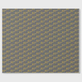 Graue, Imitate Gold 82. (82. Geschenkpapier (Flach)