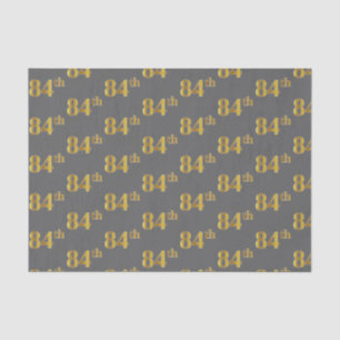 Graue, Imitate Gold 84. (Achtzigste) Veranstaltung Seidenpapier