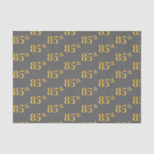 Graue, Imitate Gold 85. (85.) Veranstaltung Seidenpapier