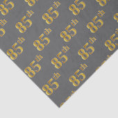 Graue, Imitate Gold 85. (85.) Veranstaltung Seidenpapier (Ausschnitt)