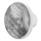 Graue Imitate Marble Stone Keramik Pull Keramikknauf (Rechts)