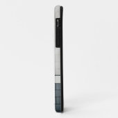 Graue iPhone-Hülle mit Ziegelwand Case-Mate iPhone Hülle (Hinten/Links)
