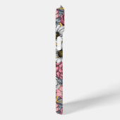 Graue Jay und Blume Case-Mate iPhone Hülle (Rückseite / Rechts)