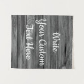 Graue Jubiläumsdiskussion Party Foto Stand Prop Wandteppich (Vorderseite (Horizontal))