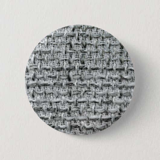 Graue Jute Button (Vorderseite)