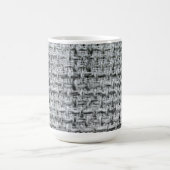 Graue Jute Kaffeetasse (Mittel)