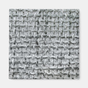 Graue Jute Magnet