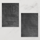 Graue Karton-Karton-Visitenkarte Visitenkarte (Vorne/Hinten)