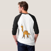 Graue Katze, Herren T-Shirt (Schwarz voll)