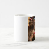 Graue Katze WeihnachtsTasse Kaffeetasse (Mittel)