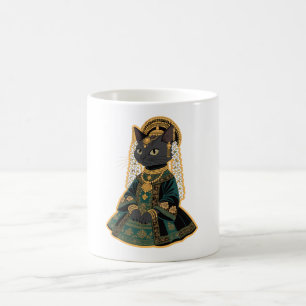 Graue Katzen-Braut-Göttin-Kaffeetasse Kaffeetasse