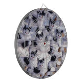 graue Katzen Dartscheibe (Vorderseite Links)