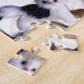 graue Katzen Puzzle (Seite)