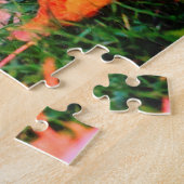 Graue Kitty-Katze Puzzle (Seite)
