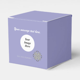 Graue Klebe-Vorlage von Kenneth Yoncich Geschenkschachtel