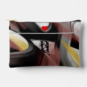 Graue kleine Accessoire-Tasche Trend Abstract gepu Zubehörtasche