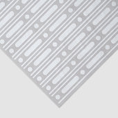 Graue Knochenintarsien-Punkte-Rand-Dekorationspapi Seidenpapier (Ausschnitt)