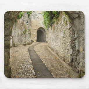 Graue Kopfsteinpflasterstraße, Frankreich Mousepad