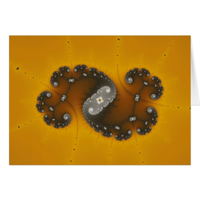 Graue Kreatur - Fraktal (Vorderseite (Horizontal))