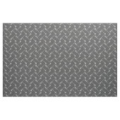 Graue Lacrosse Weiße Sticks Gemustert Stoff (Fat Quarter (45,7 x 55,9 cm))