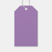 Graue Lavendel Geschenkanhänger (Vorderseite)