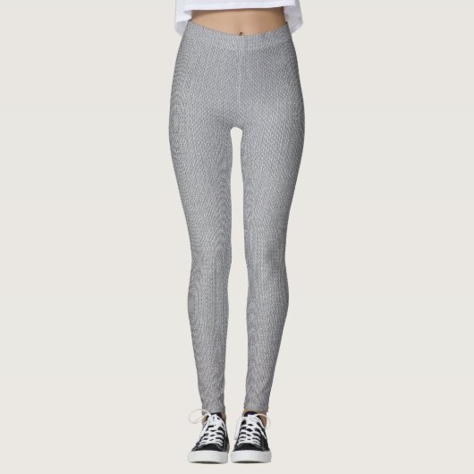 Graue Leggings (Vorderseite)