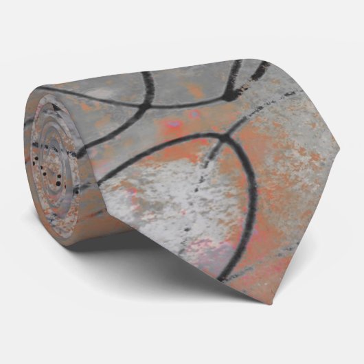 Graue Libelle Krawatte (Gerollt)