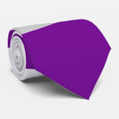 Graue Lila, graue, gestreifte LGBT Krawatte (Gerollt)