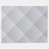 Graue Lilie in mehreren Farbtönen Fleecedecke (Vorderseite (Horizontal))