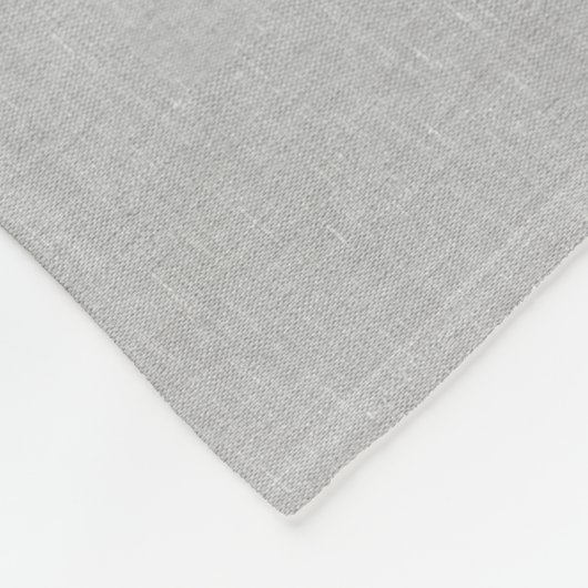 Graue Linen 20 Fotocollage Captions Script Name Fleecedecke (Ecke)