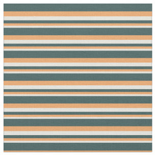 Graue Linien in Beige, Braun und Dunkel Stoff