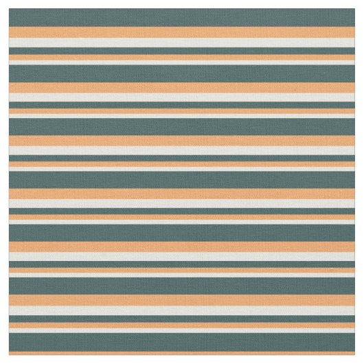 Graue Linien in Beige, Braun und Dunkel Stoff (Nahaufnahme)