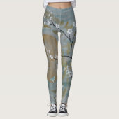 graue Malerei Leggings (Vorderseite)