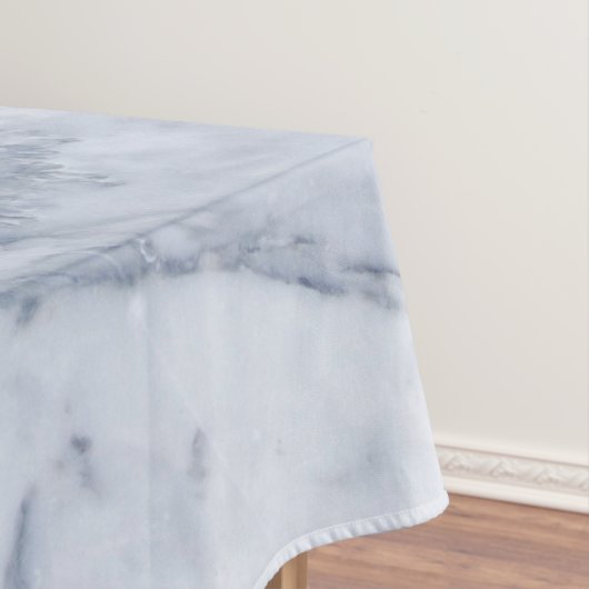 Graue Marble Stone Muster Print Tischdecke (Beispiel)
