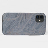 Graue Marble Swirled iPhone 5 Custom Case Mate ID (Rückseite (Horizontal))
