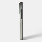 Graue Marmor mit Goldvene Case-Mate iPhone Hülle (Rückseite / Links)