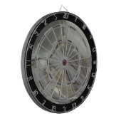 Graue Marmor mit Goldvene Dartscheibe (Vorderseite Links)