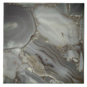 Graue Marmor mit Goldvene Fliese (Vorderseite)