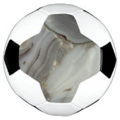 Graue Marmor mit Goldvene Fußball (Gedreht)