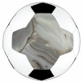 Graue Marmor mit Goldvene Fußball (Vorderseite)